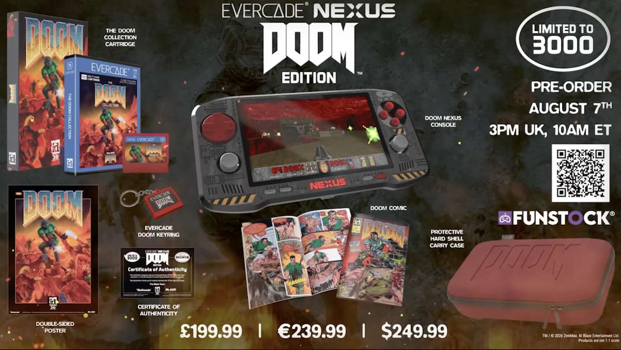 Evercade’s $29.99 DOOM Cartridge Matters More Than Its $249.99 Nexus Bundle