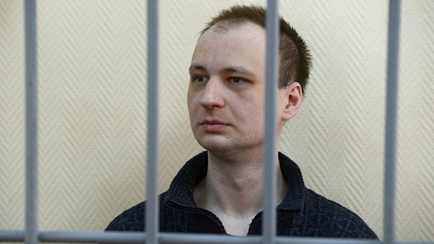 Ex-US marine Robert Gilman freed from Russian jail on 'humanitarian basis'