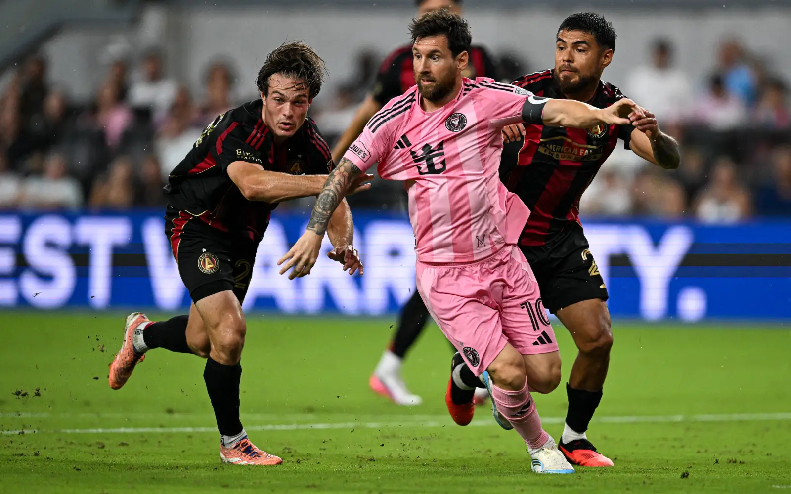 Messi creates both Miami goals in 2-2 draw with Atlanta
