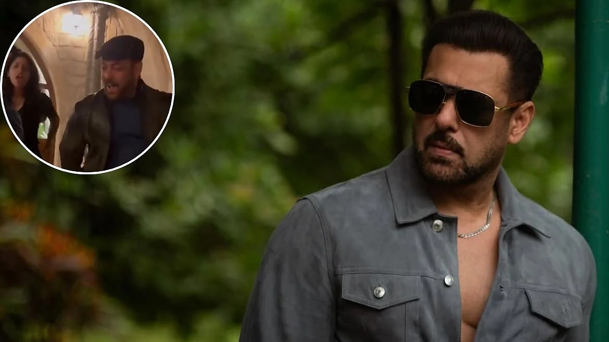 Salman Khan Recreates His Iconic 'Jeene Ke Hain Chaar Din' Hook Step, Leaves Crowd Cheering & Whistling- VIDEO