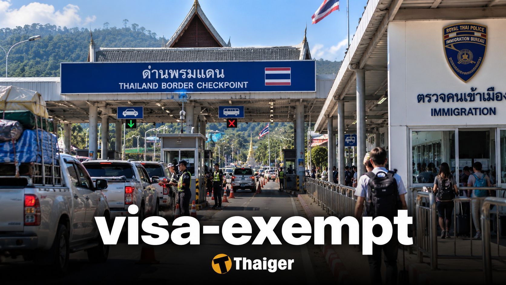 Thailand caps visa-exempt land border entries at two a year