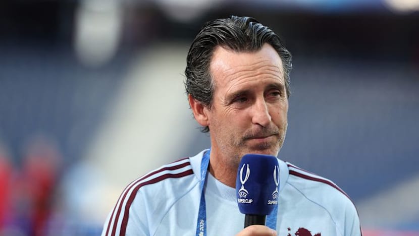 Villa's Emery eyes Super Cup success against PSG despite depleted squad
