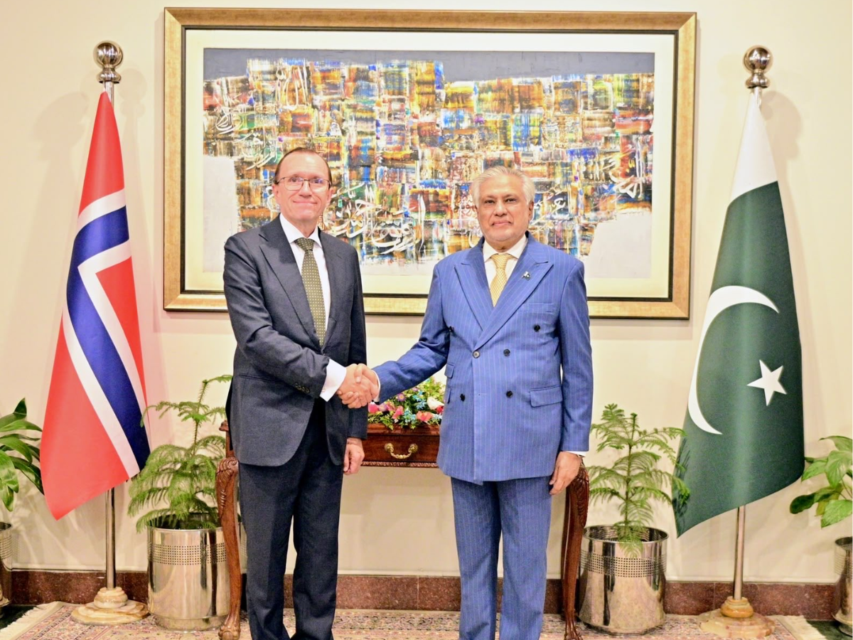 FM Dar offers condolences over death of Norway’s King Harald V: MoFA