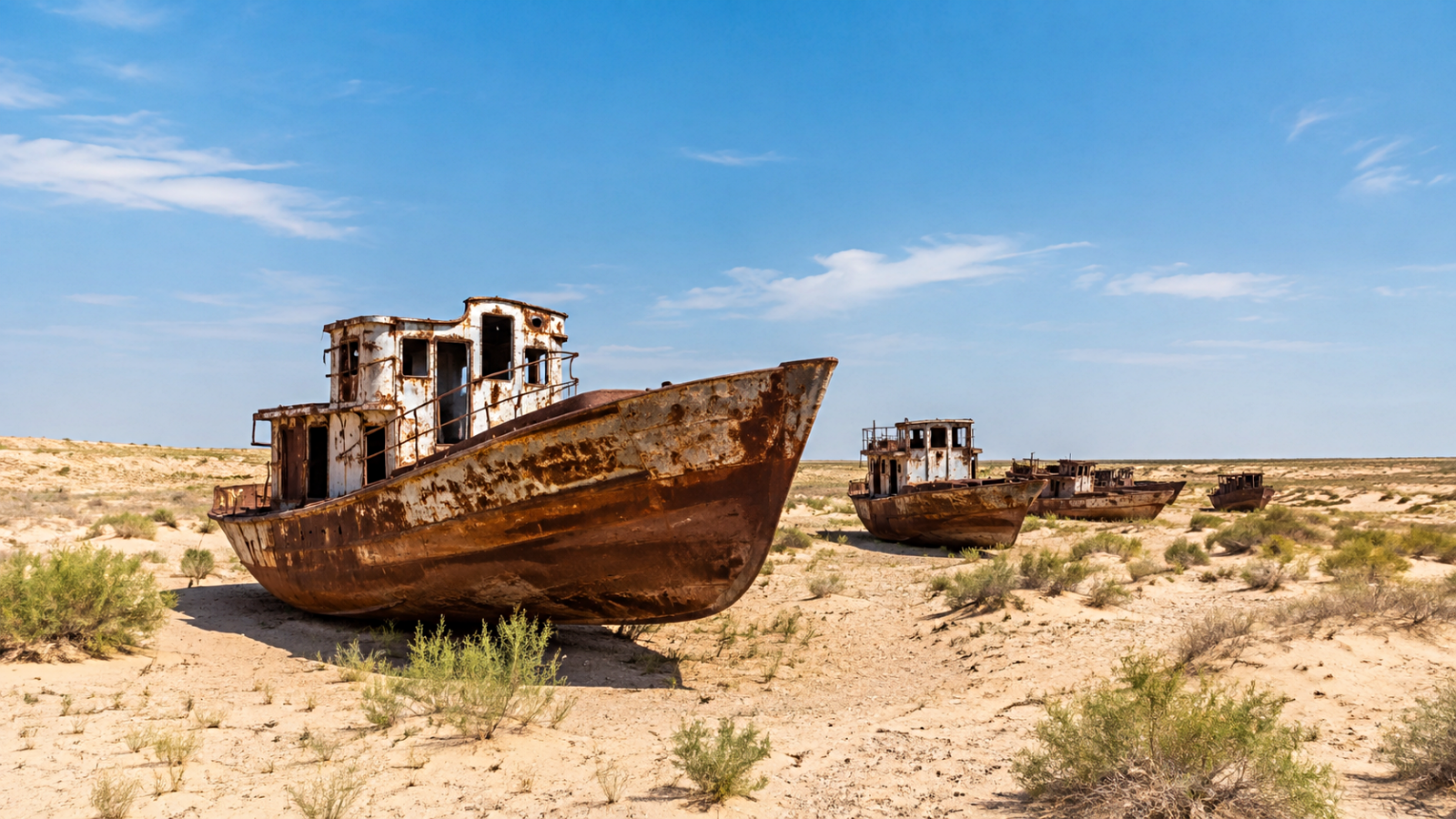 The town where a vanished sea became a tourist attraction