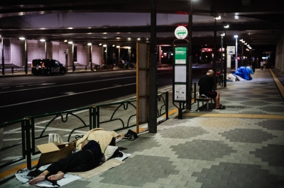 For Japan’s aging homeless people, brutal summers are dangerously inescapable