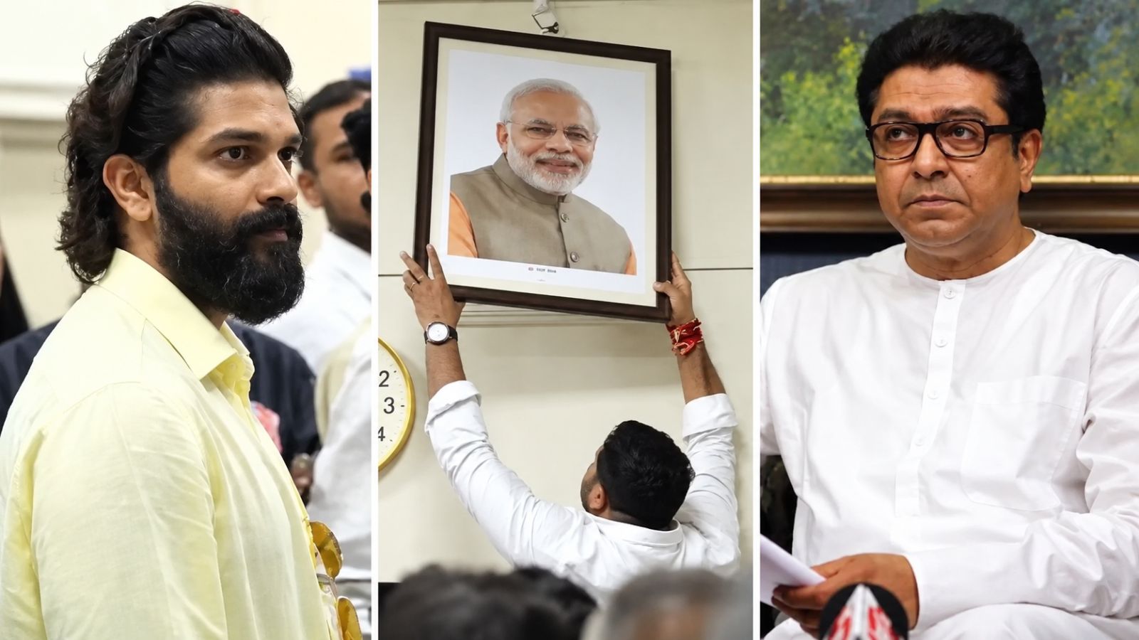 ‘PM can’t be in same row as Shivaji, Ambedkar, Phule’: Raj Thackeray