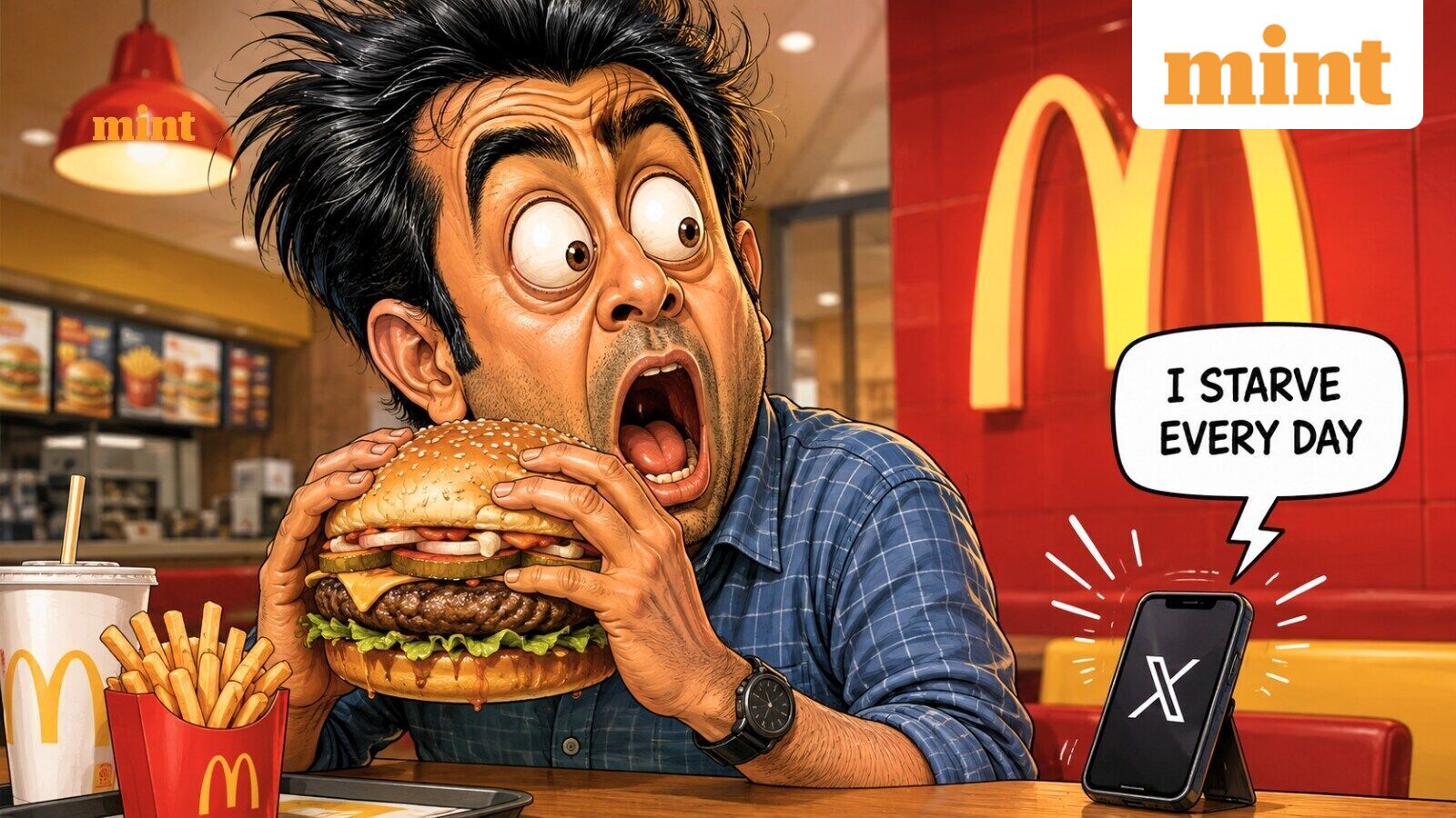‘I starve every day’: McDonald's India's official X account gets compromised, ‘unpaid’ employee posts on social media