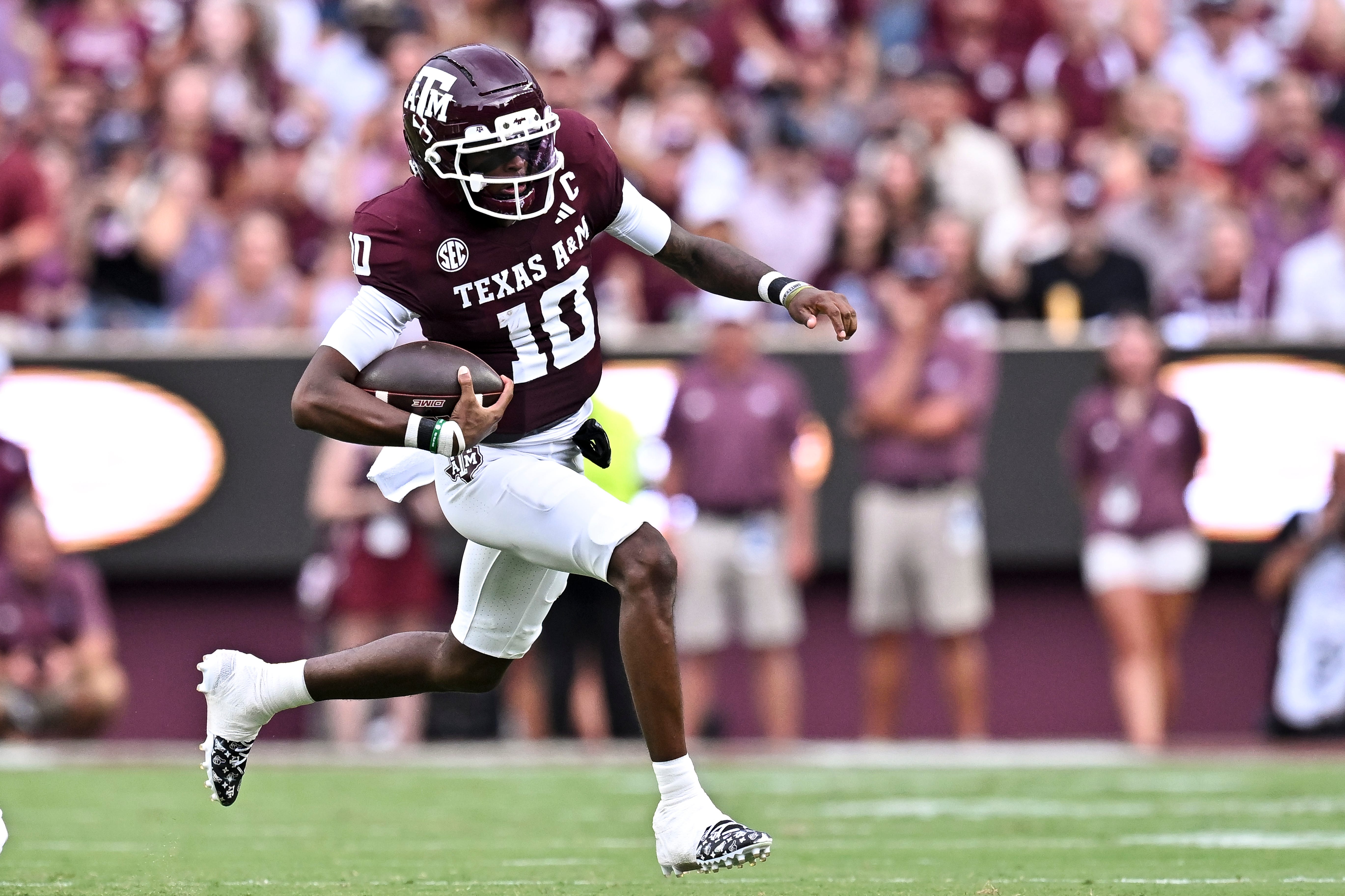 Texas A&M stock report, from Saturday’s game against Missouri State