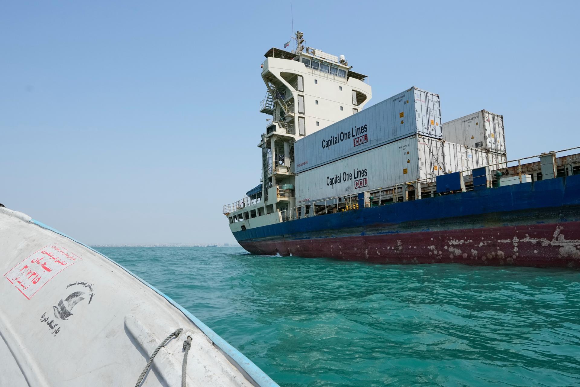 Iran claims strike on US ship in Strait of Hormuz as fighting escalates