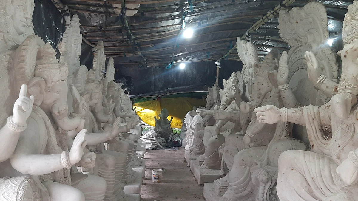 MP's Jhabua POP Idol Production Raises Pollution Concerns Ahead Of Ganeshotsav