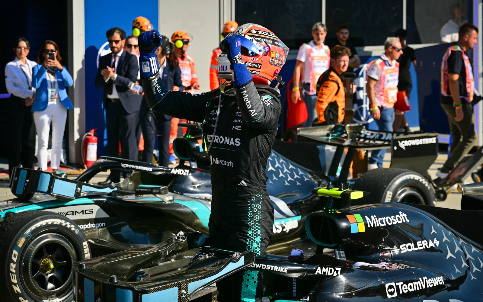 Championship leader Antonelli wins Italian Grand Prix