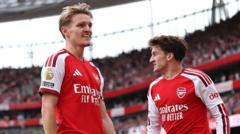 Odegaard and Saka star - player ratings for Arsenal v Chelsea