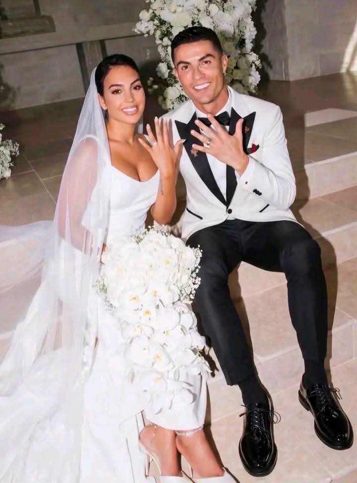 Cristiano Ronaldo officially marries long-time fiancée Georgina Rodríguez