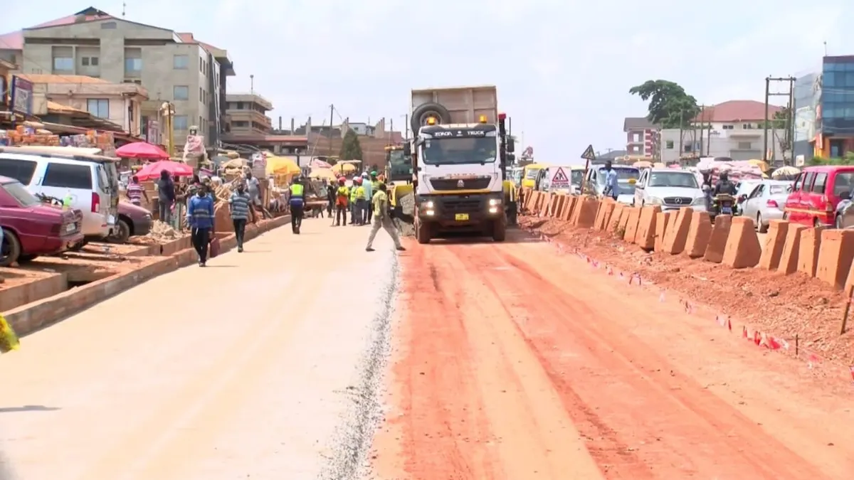 15km of inner roads completed for traffic diversion ahead of Suame Interchange construction – Urban Roads