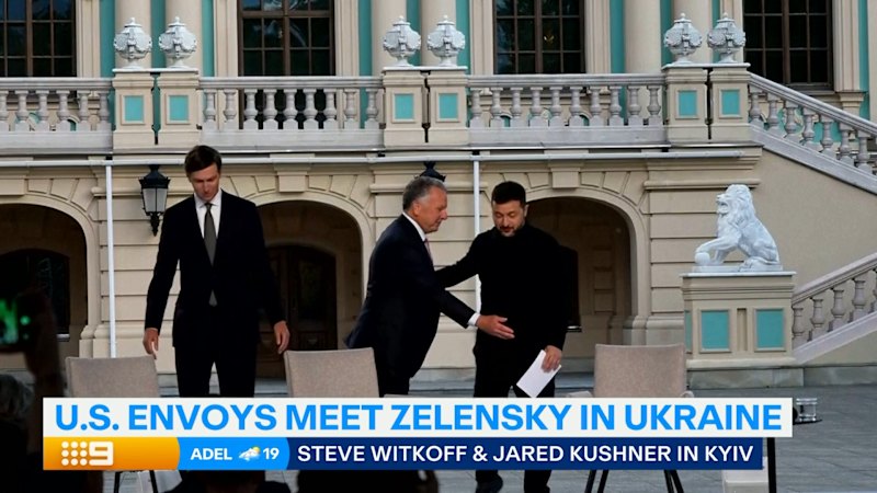 US envoys meet Zelenskyy