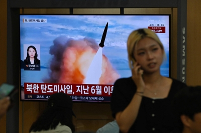 North Korea fires off second missile in less than a week