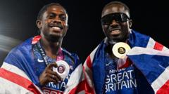 GB's Glave and Azu claim first and second in European 100m