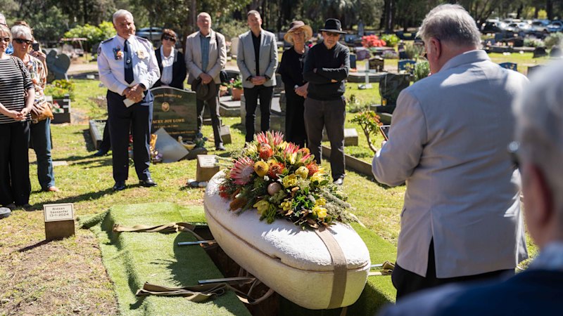 Carolyn was laid to rest in a coffin grown from mushrooms. She is part of a growing trend
