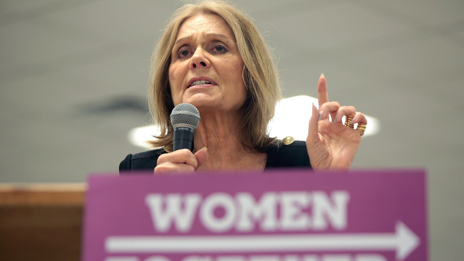 Gloria Steinem taught us that hardest battles are fought inside