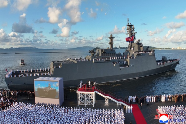 N. Korea Commissions 5,000-Ton-Class Destroyer Kang Kon