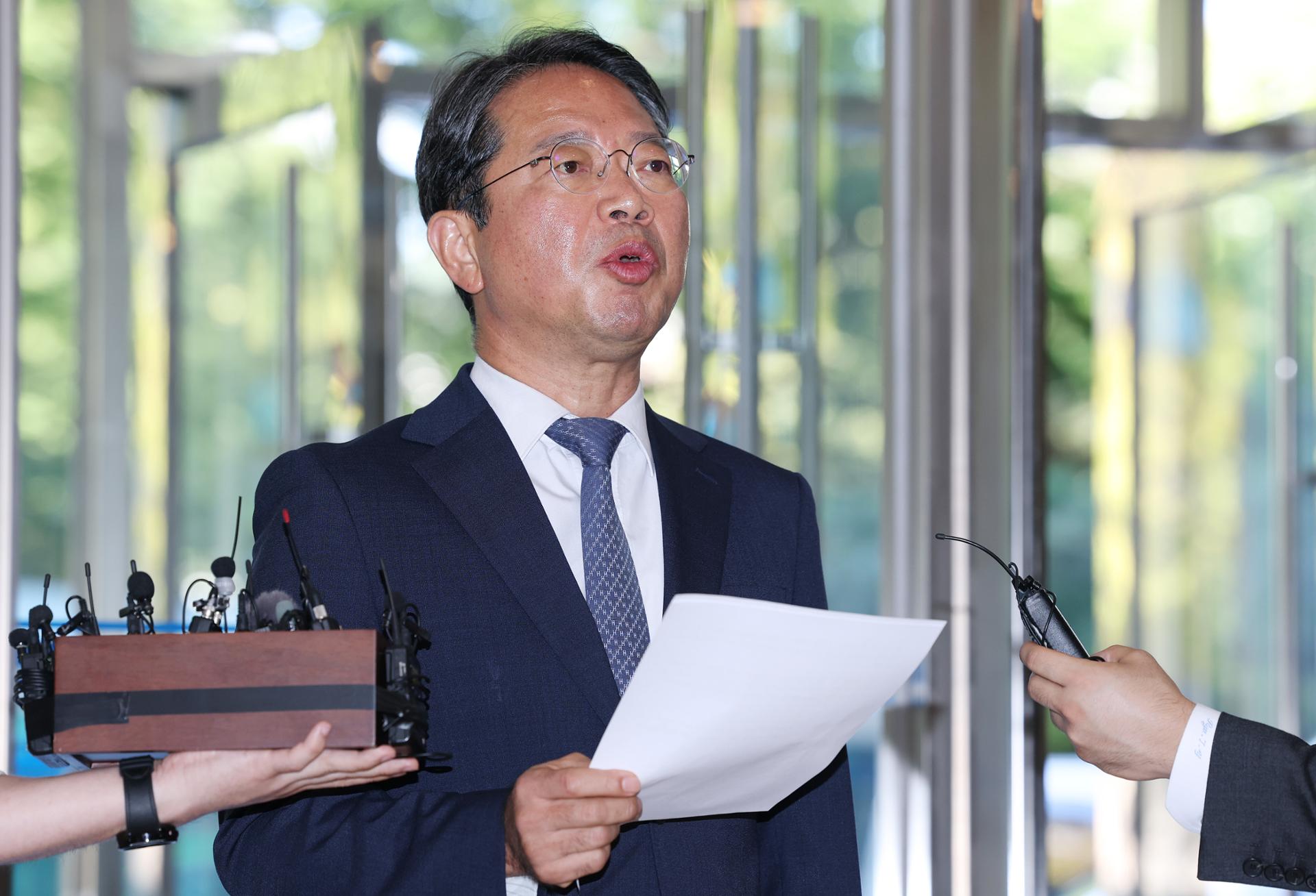 Justice minister nominee denies illegal COVID-19 treatment lobbying allegations