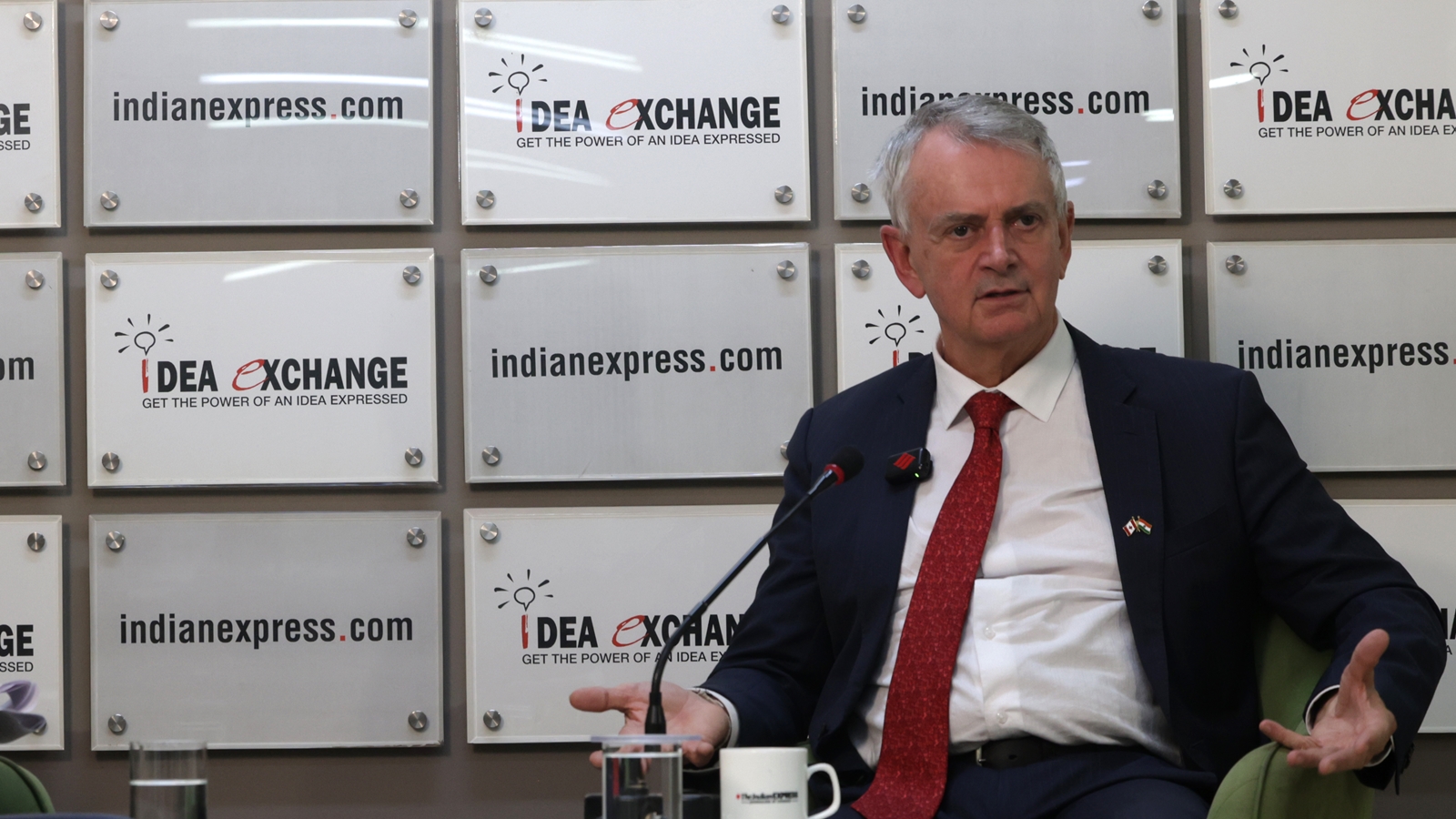 Canadian envoy Christopher Cooter at Idea Exchange: ‘Working together, combining resources, talent, scale, we think India and Canada can be world beaters’