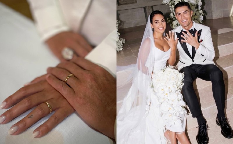 Cristiano Ronaldo marries long-term partner Georgina Rodriguez
