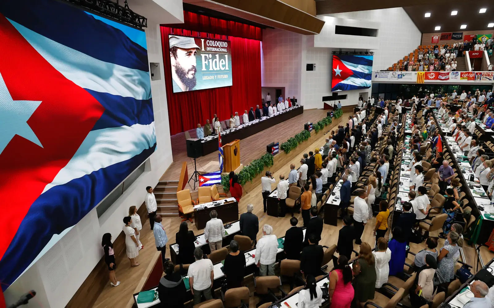 Cuba marks Castro’s centenary as his revolution faces its toughest test