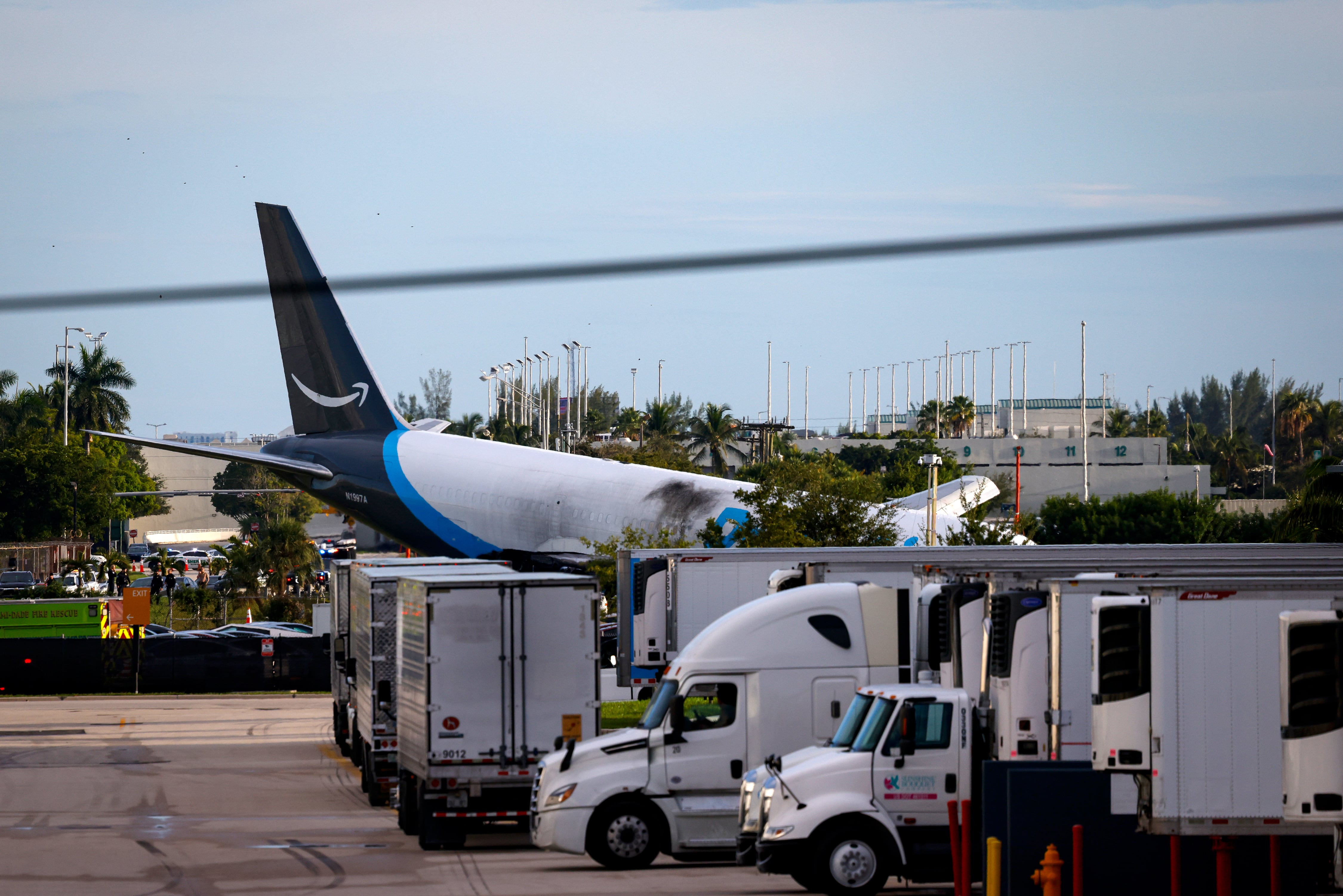 Five dead as Amazon cargo plane crashes at Miami airport
