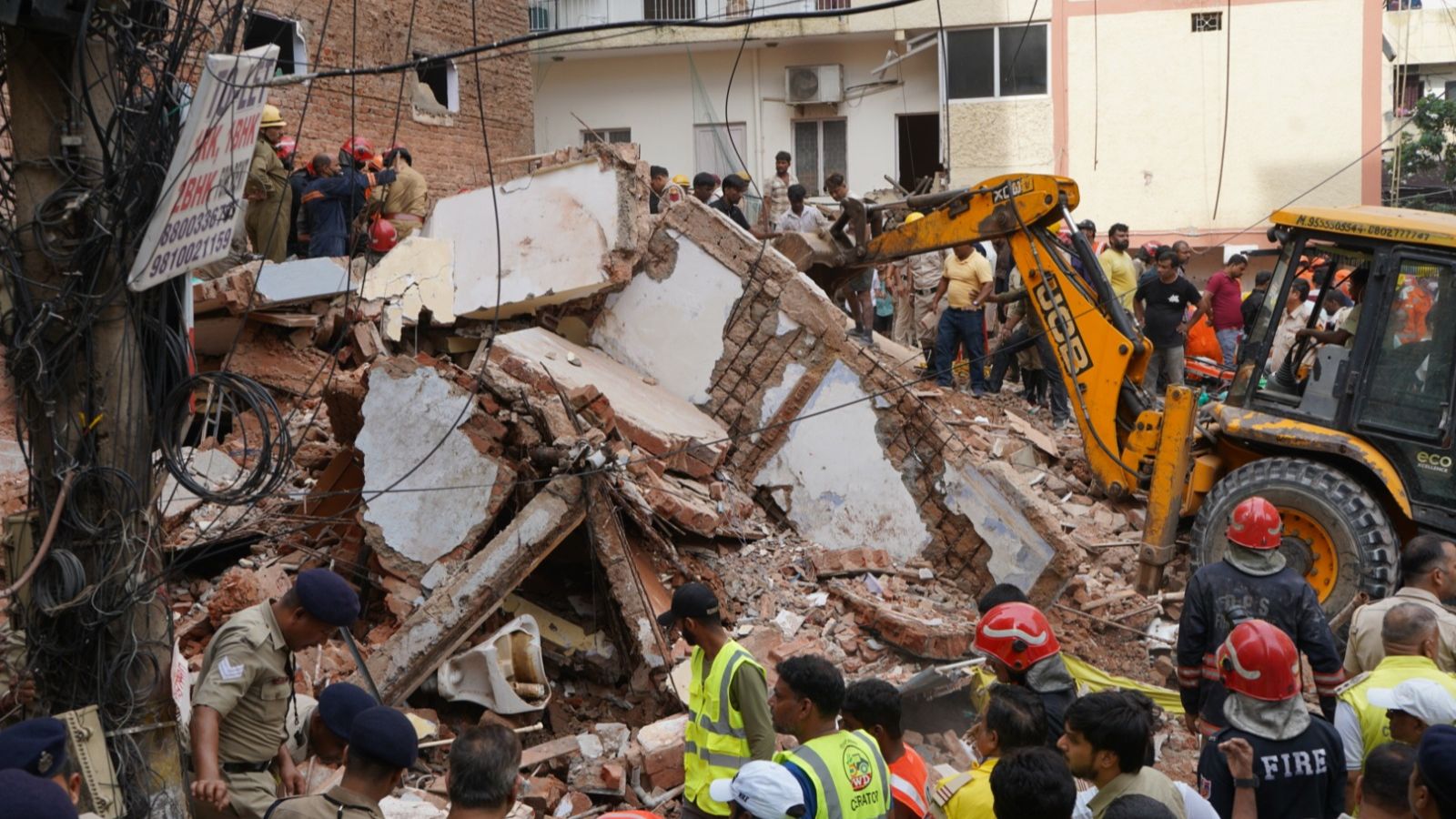 India news Live Updates, 7 September 2026: Delhi building collapse deaths rise to 6, CCTV captures Satya Niketan hostel crashing down in seconds