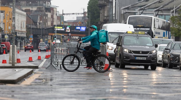 Construction begins on Dublin’s first middle-of-the-road cycle path