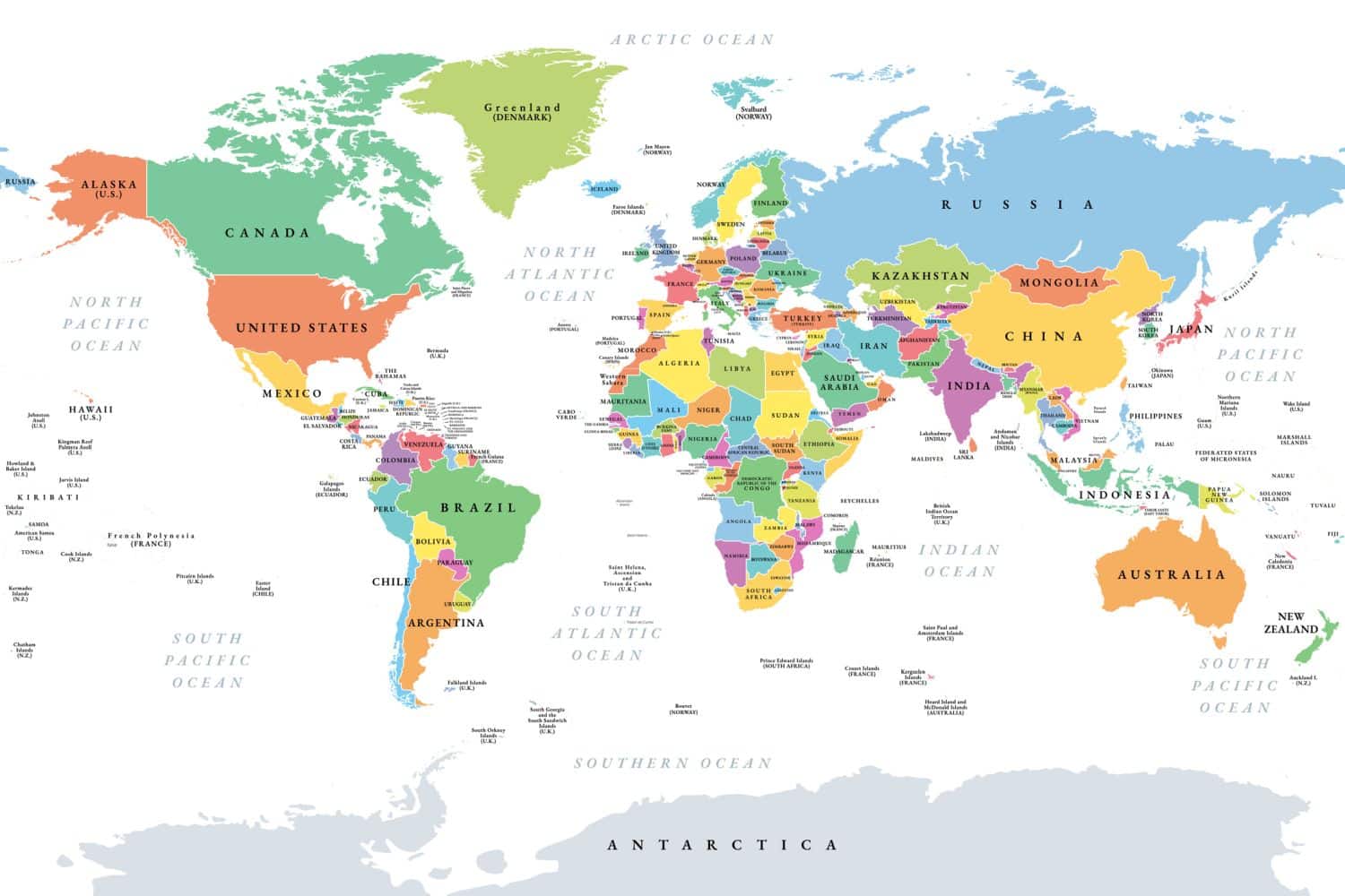 Correcting the map distortions