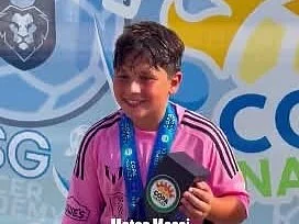 Lionel Messi’s son Mateo leads Inter Miami Academy to Naples Cup title
