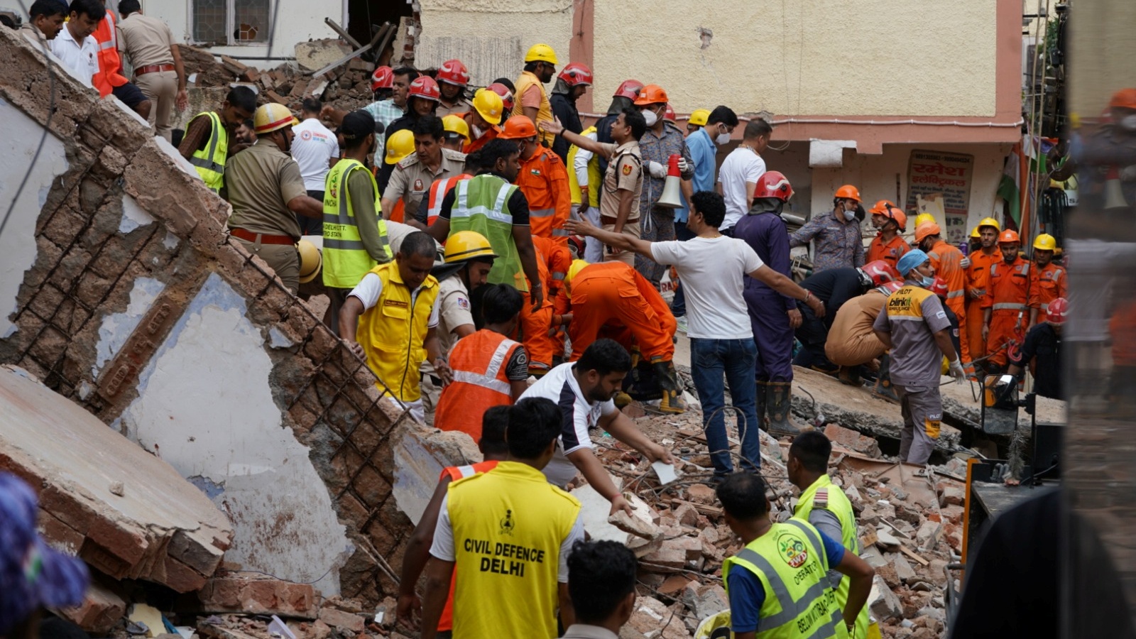 Delhi hostel owner arrested over collapse that killed 7