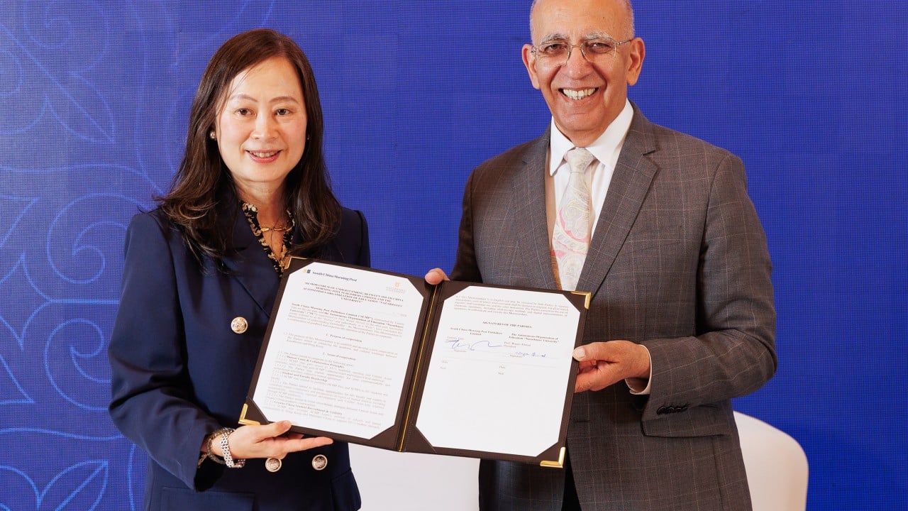 SCMP partners with top Kazakh university to deepen Hong Kong’s Central Asia ties