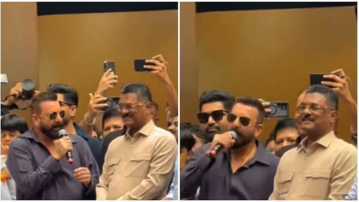 '6 Saal Jail Bhi Seekh Nahi Paaya': Sanjay Dutt Refuses To Speak In Marathi At Mumbai Event, Leaves Minister Pratap Sarnaik Laughing—VIDEO