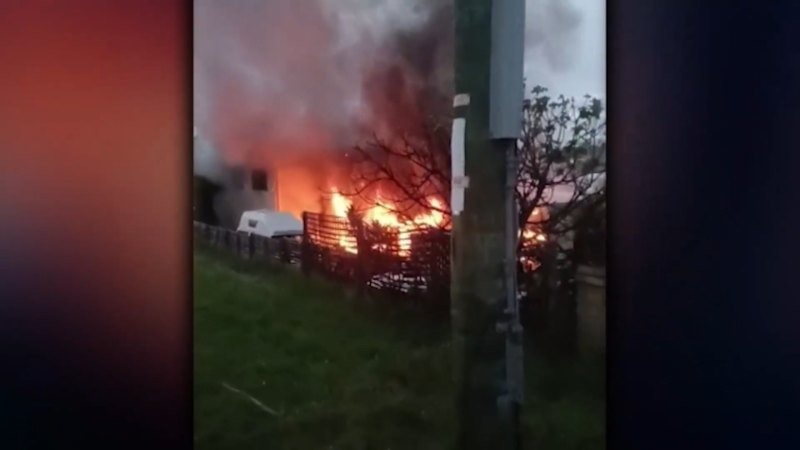Person dies after house fire