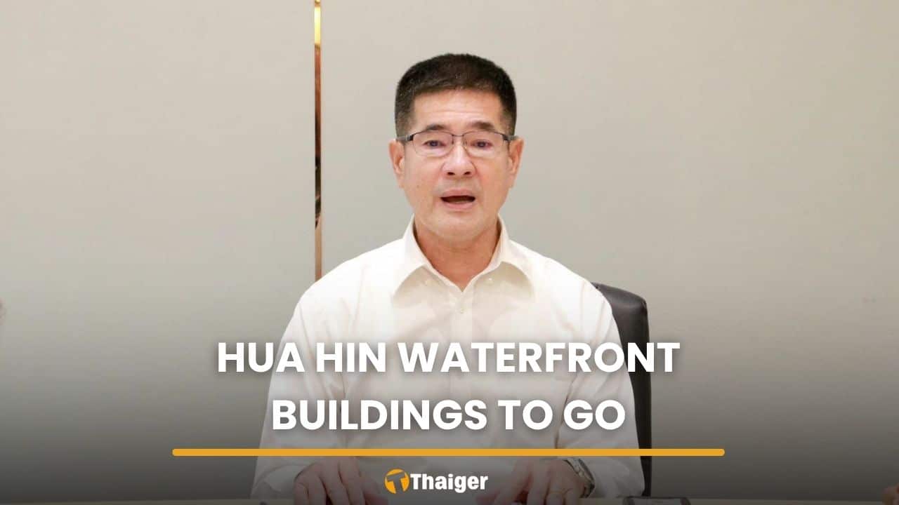 Hua Hin appoints contractor to demolish 15 waterfront buildings