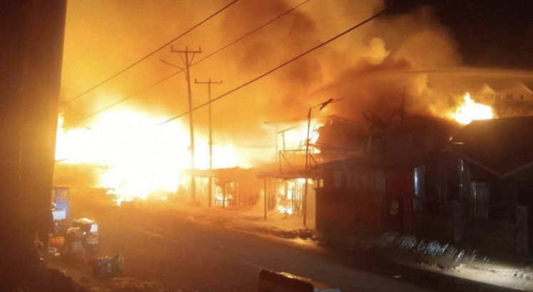 Fire in Papua kills 11, including 6 children