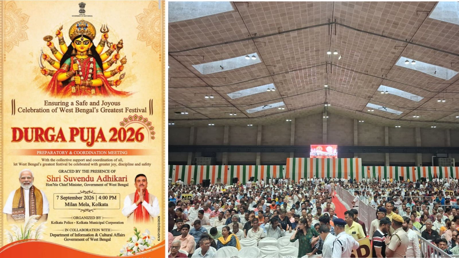 11-armed Goddess Durga on Bengal government ad, state BJP boss says ‘Ma is stronger’