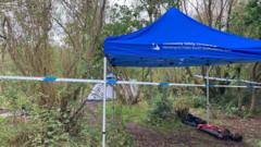 Murder arrests over baby girl's death in woodland