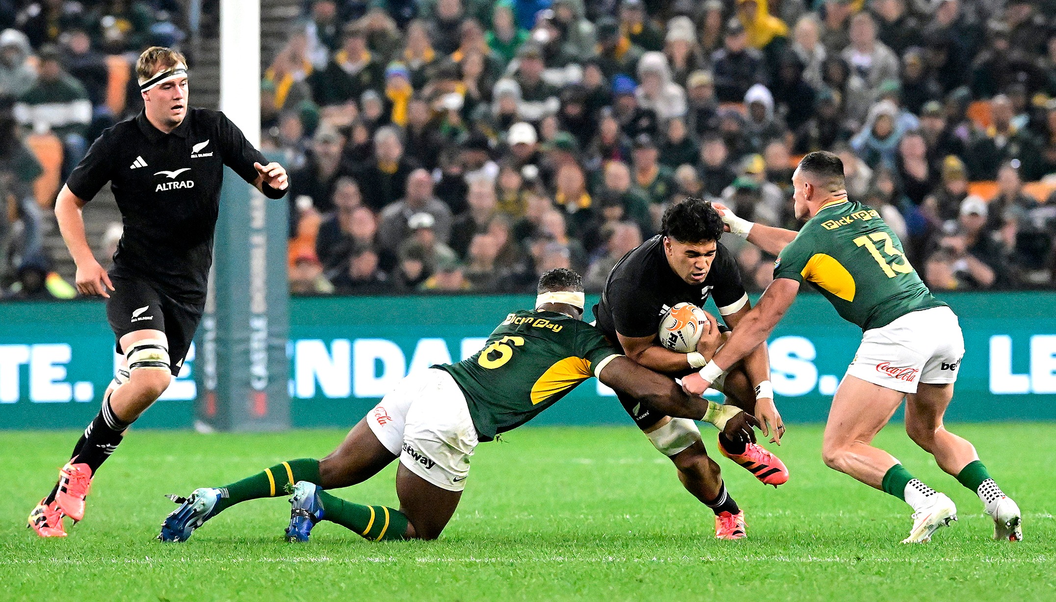 FINDING PURPOSE: Boks drew on deep well of resolve and perspective to fuel another victorious moment