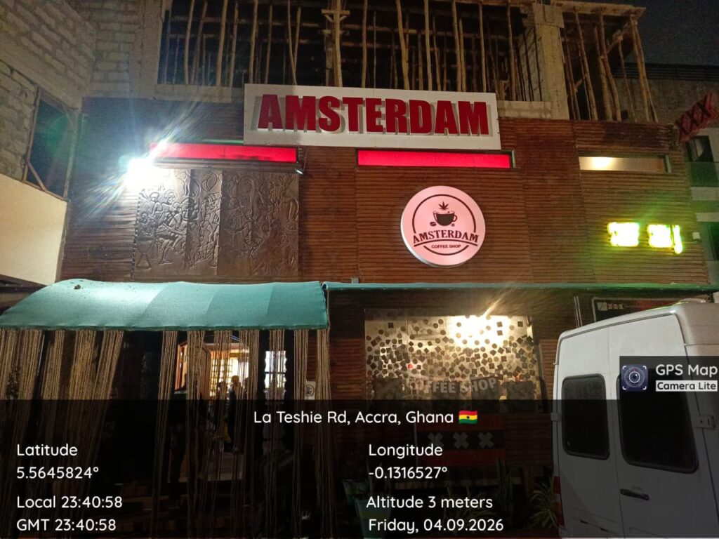 Three arrested as NACOC shuts down Amsterdam Pub at Laboma over suspected narcotics trade