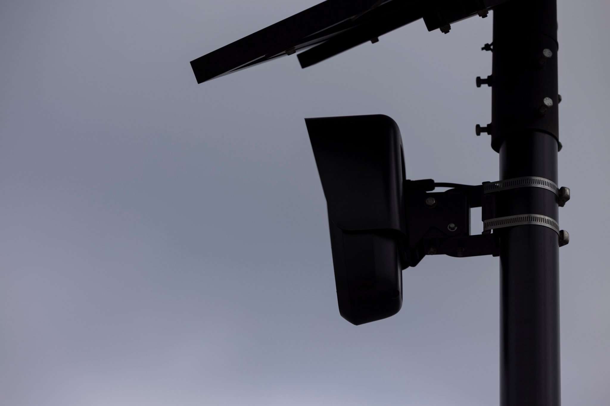 Man Arrested After Allegedly Shooting Flaming Projectile at Flock Cameras, Melting Them Into Slag