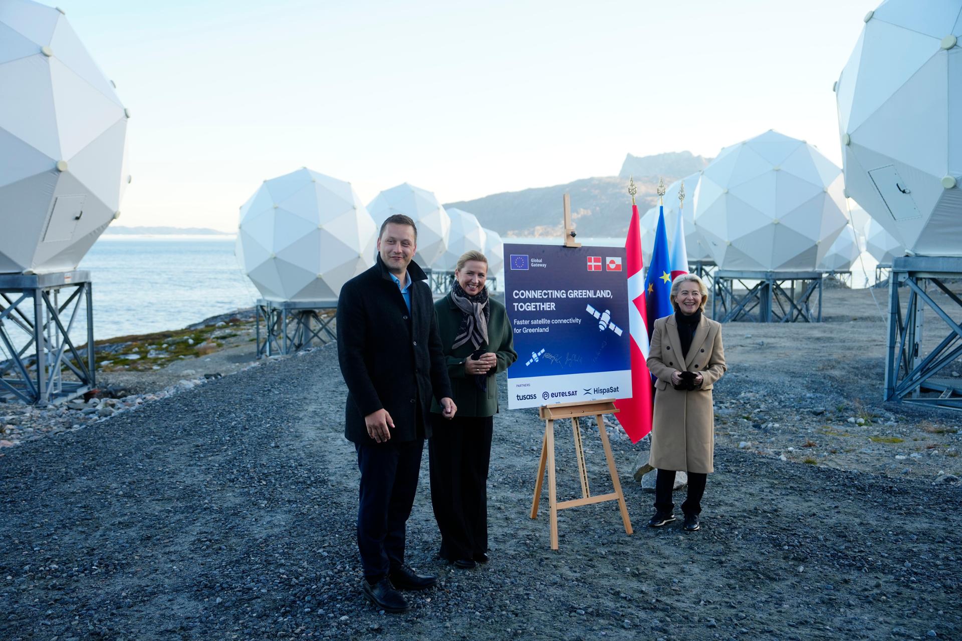 EU chief says only Greenland and Denmark can decide Greenland's future