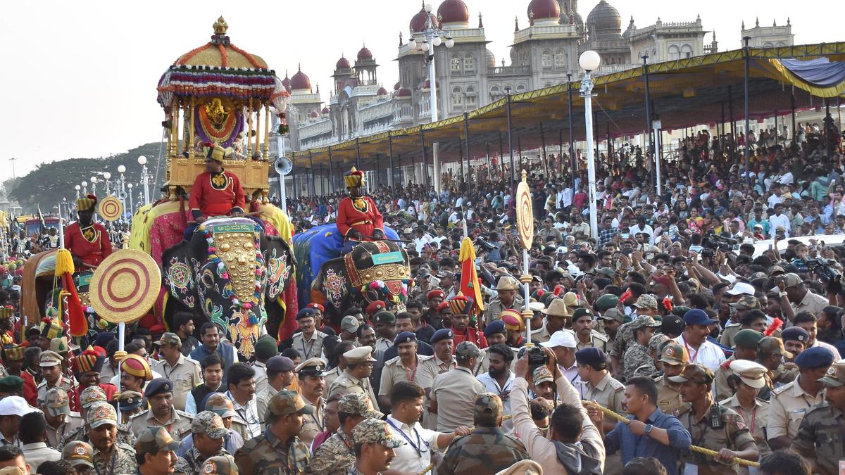 Mahendra carries 325 kg as Dasara elephants begin ‘Ambari’ training