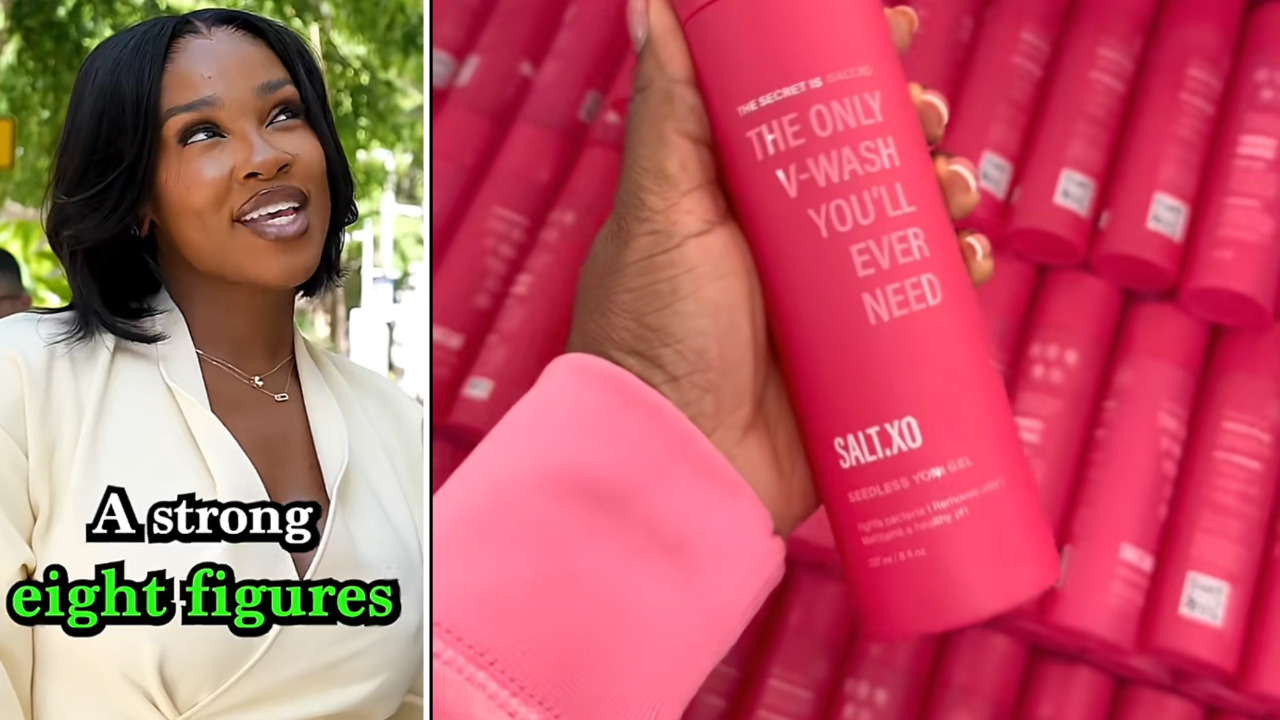 Jhalesa Seymour started a soap business with $67 in college — it's now done over $16 million in sales