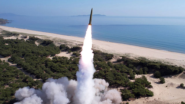 N. Korea Fires Another Ballistic Missile ahead of Joint S. Korea-US Exercise