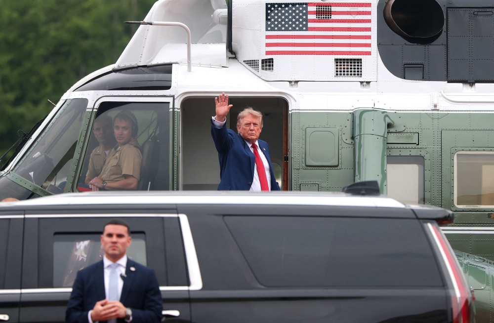 Trump reportedly smuggled off Air Force One in catering truck amid Iran missile threat