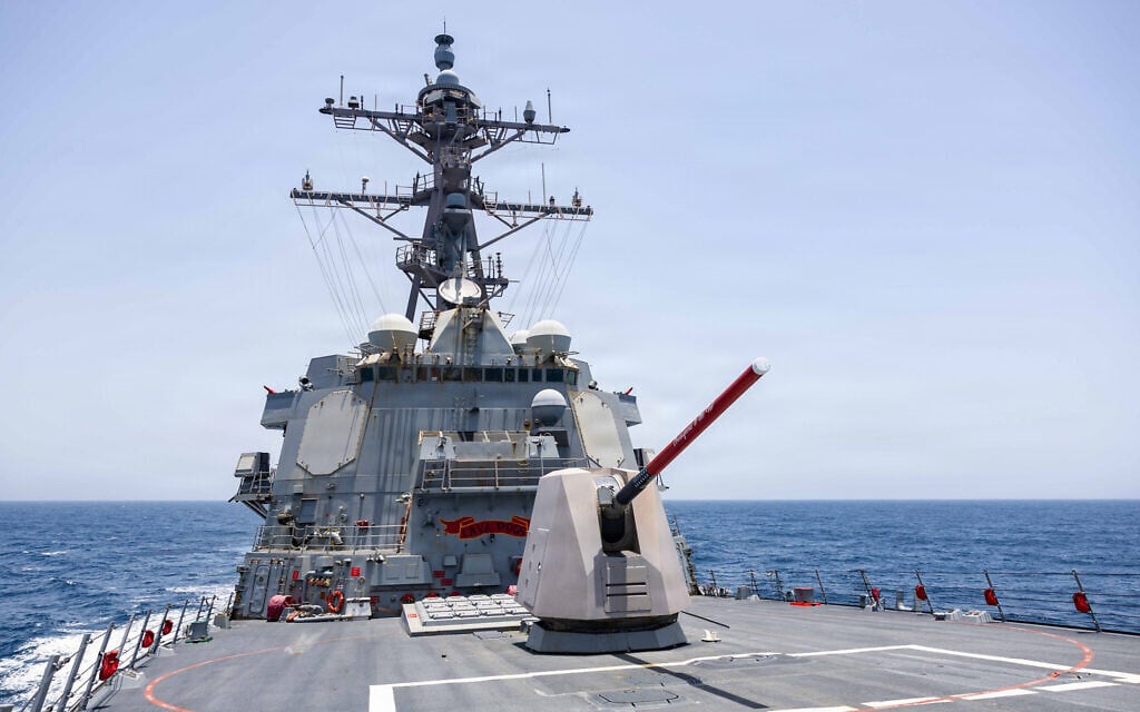 US military confirms firing on ship in Gulf of Oman to enforce blockade of Iran’s ports